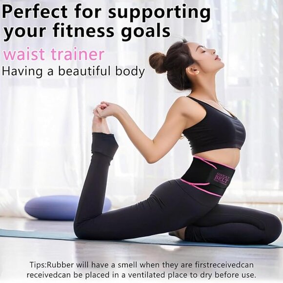 Women Sweat Band Waist Trimmer